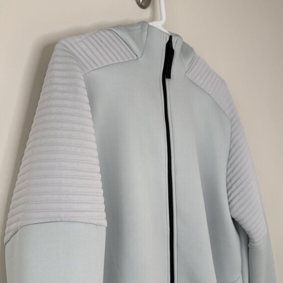 Under Armour Men Light Blue Move Airgap Zipper Hoodie Jacket Size XL - Picture 4 of 16